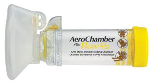 Aerochamber Plus Flow Vu Gelb Mit Maske F R Kinder Jahre Hexal