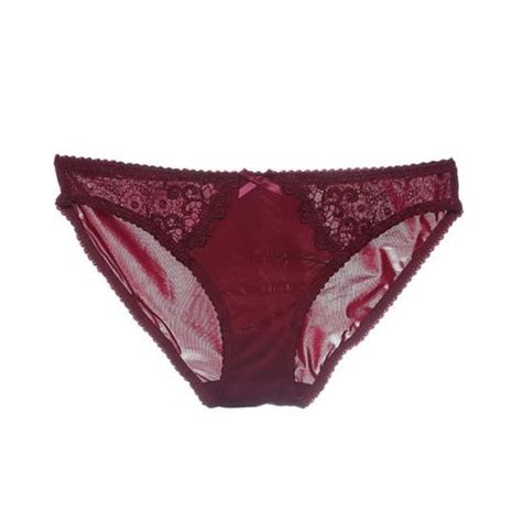 ENSEMBLE LINGERIE Femme Dentelle Sexy Haut Gamme Semi Transparente A Taille Basse Rouge
