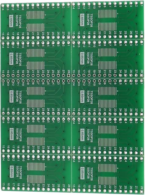 Pxyelec Dip Converter Pcb Board For Sop To Dip Tssop Soic Ssop