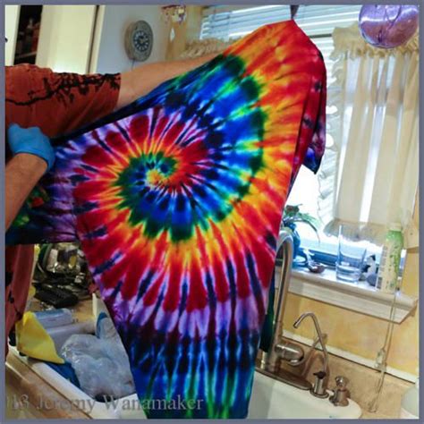 Jeremys Tie Dye Guide Detailed Spiral Folding Instructions Tie Dye