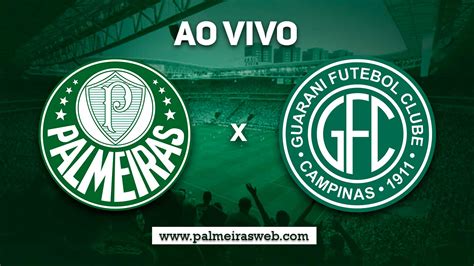 Assistir Palmeiras x Guarani AO VIVO pelo Paulistão 2022