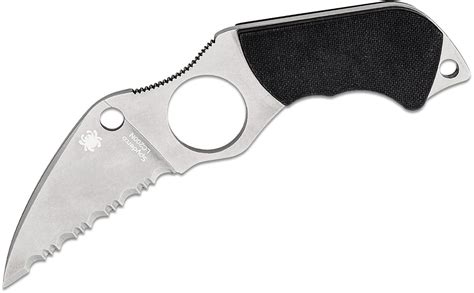 Spyderco Sal Glesser Swick 6 Small Hole Fixed Blade Neck Knife 273