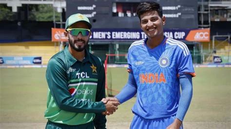 How To Watch Pakistan Vs India Emerging Asia Cup 2023 Final Live