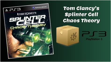 Tom Clancy S Splinter Cell Chaos Theory HD PKG PS3 YouTube