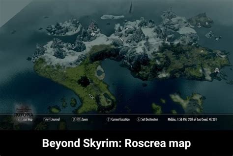 Beyond Skyrim: Roscrea map - iFunny