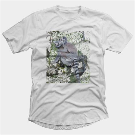 Ring Tailed Lemurs T Shirt By Camphuijsenart Design By Humans