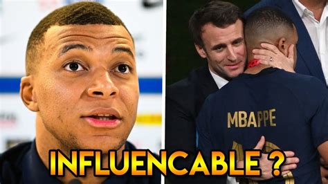 Macron veut influencer Mbappé a rester au PSG Mbappé veut toujours