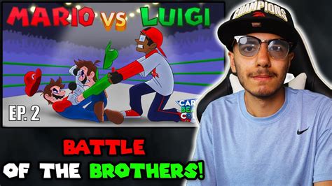 Mario Vs Luigi Cartoon Beatbox Collabs Reaction Battle Of The