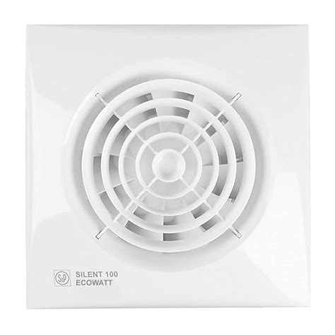 Побутовий витяжний вентилятор Soler&Palau SILENT-100 CHZ ECOWATT купити ...