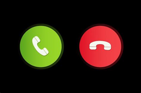 Premium Vector Phone Call Icon Set Collection Vector