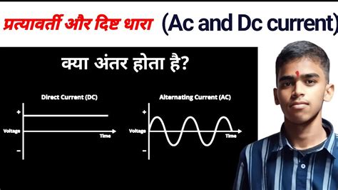 Ac Vs Dc Alternating Current Vs Direct Current Basic Electrical By Jaihind Yadav Youtube