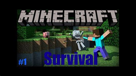 Building A House Minecraft Survival Gameplay 1 Parle Gaming Youtube