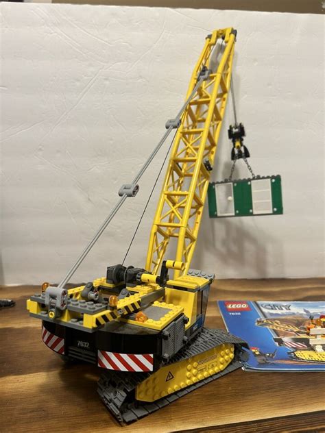 Lego City Crawler Crane 7632 Near Complete Read Ebay