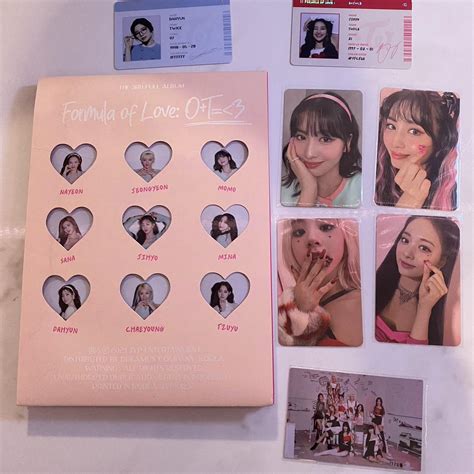 Twice Formula Of Love Explosion Ver Includes Depop