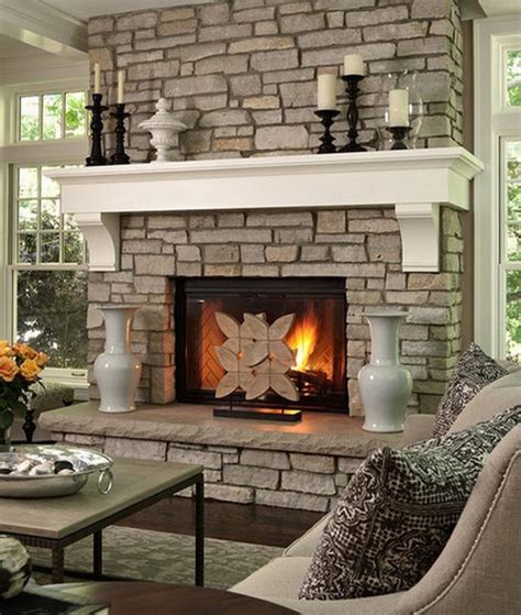 Faux Stone Fireplace Surround Fireplace Designs