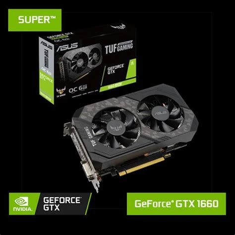 Jual Asus Tuf Gaming Geforce Gtx 1660 Super Oc 6gb Gddr6 Vga Card Shopee Indonesia