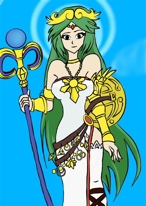 Palutena Kid Icarus Xx Ozzwalcito Xx Illustrations Art Street