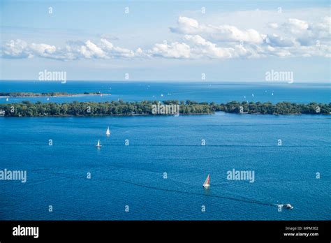 Canada, Toronto, Great Lakes, Lake Ontario, Toronto Island, Islands ...