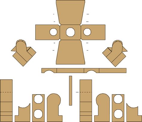 Lego Torso Template