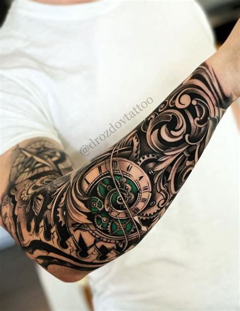 Half Sleeve Tattoos Forearm Half Sleeve Tattoos For Guys Cool Forearm