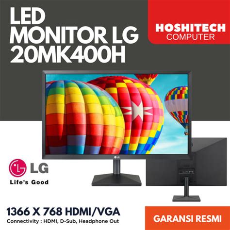 Jual Led Monitor Lg Mk H B Dsub Vga Hdmi Inch Lcd Ips Monitor