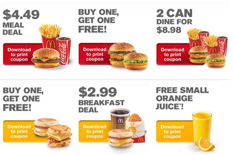 Mcdonalds Printable Coupons May 2018 - Printable Coupon Codes 2018