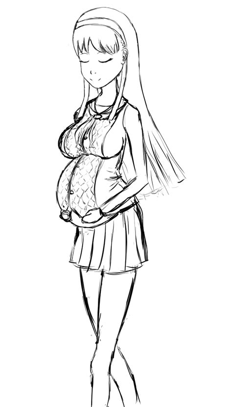 Pregnant Yukiko By Bambeeboo On Deviantart