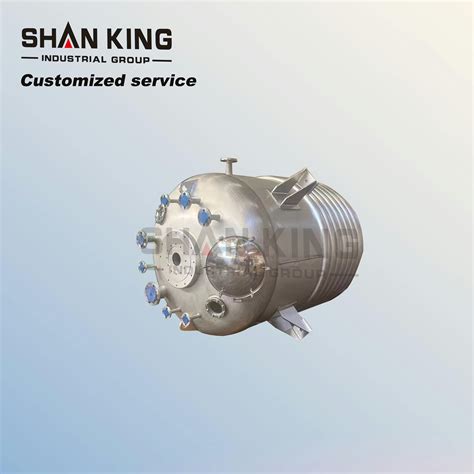 L Stainless Steel Continuous Stirred Tank Reactor Industrial Batch