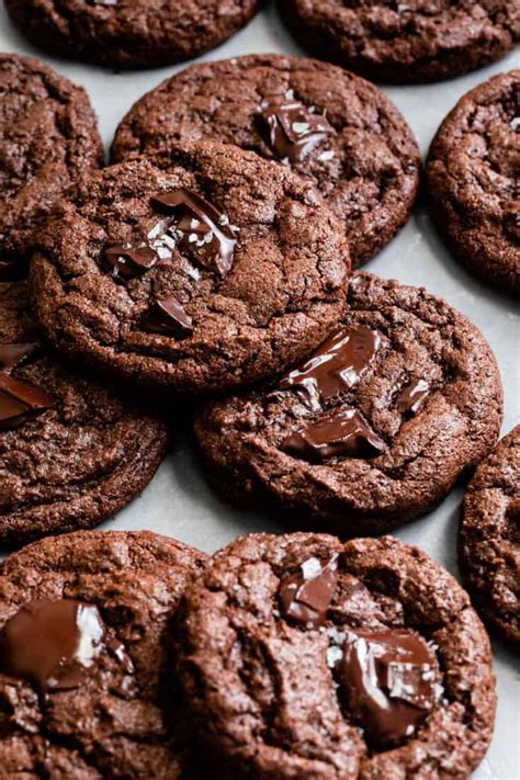 Chewy Gluten Free Chocolate Cookies Snixy Kitchen