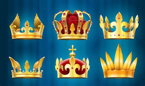 Premium Vector Royal Crown Silhouette King Crowns Majestic Coronet