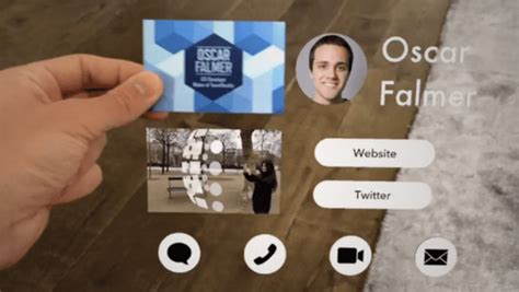 Are Augmented Reality Business Cards The New Generation Of Paper Ones