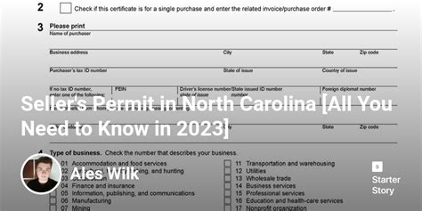 Sellers Permit In North Carolina All You Need To Know In 2024