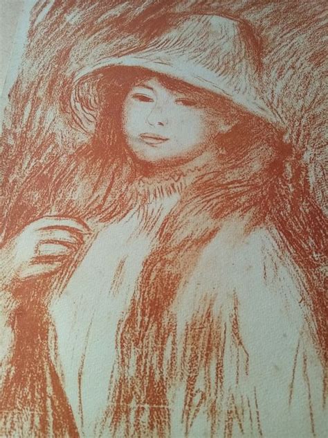 After Auguste Renoir Jeune Fille Au Chapeau De Paille Catawiki