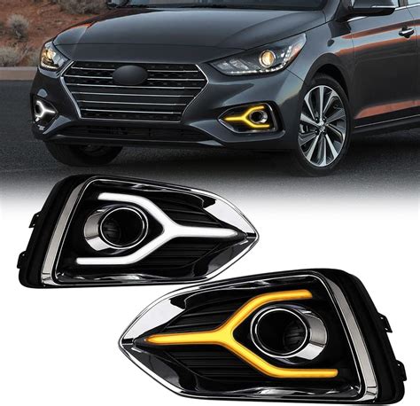 Luces De Circulaci N Diurna Para Hyundai Accent