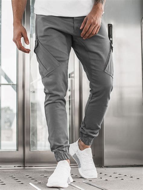 Pantal N Jogger De Hombre Gris Ozonee A Ozonee