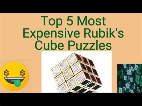 Top 5 Most Expensive Rubik S Cube Puzzles In The World YouTube