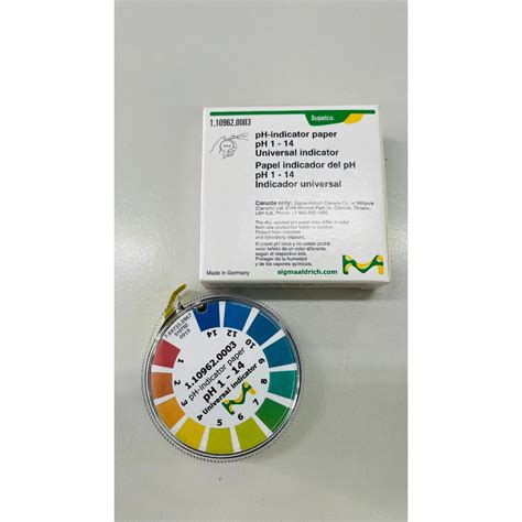 Giấy Quỳ Tím Thử Độ Ph Thang Đo Từ 1 Đến 14 Merck Dạng Cuộn