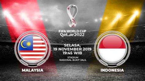 Live Streaming Mola TV Malaysia Vs Indonesia Kualifikasi Piala Dunia