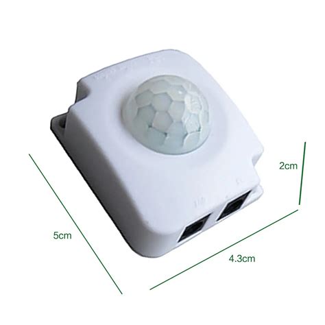 New Automatic Dc 12v 24v Infrared Body Pir Motion Detector Sensor Switch In Switches From Lights