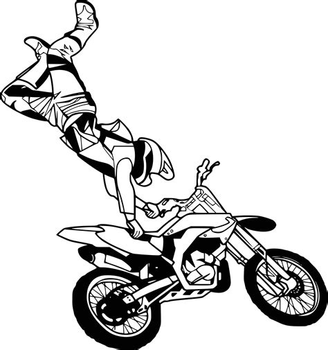 9 Beau De Coloriage Moto Cross à Imprimer Collection Coloriage