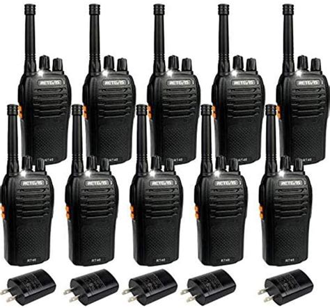 Kit 10 Rádios Comunicador Baofeng Walk Talk Bf 777s Microfone CPX