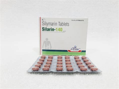 Silarin Tab Silymarin Mg Tablets Orion Life Science