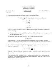 ECO101 PSET 4 Pdf PRINCETON UNIVERSITY Department Of Economics