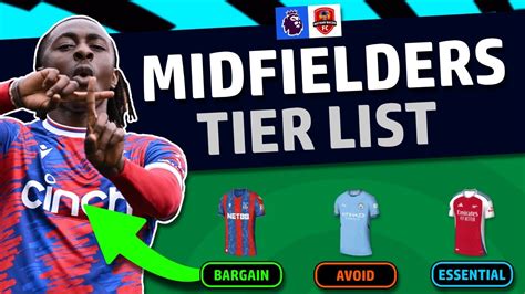 FPL Midfielders Tier List Best Midfielders For Gameweek 1 FPL 2024