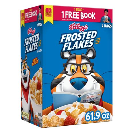 Kelloggs Frosted Flakes Cereal Single Serve Box 70case