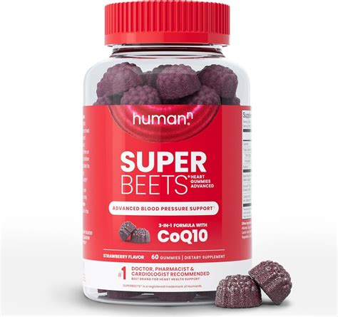 HumanN SuperBeets Heart Gummies Advanced | Save at PricePlow