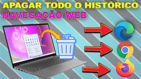 APAGAR HISTÓRICO DE NAVEGAÇÃO DA INTERNET NO PC YouTube