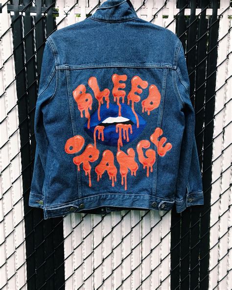 Custom Painted Syracuse University College Denim Jackets • Let Me