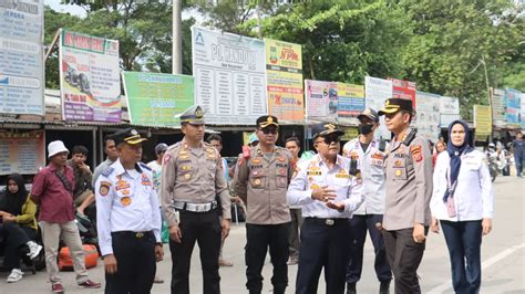 Cegah Kemacetan Saat Mudik Polres Dan Dishub Karawang Tutup Titik