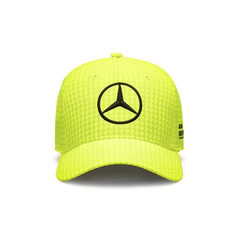 Czapka Baseballowa Dzieci Ca Yellow Lewis Hamilton Mercedes Amg F